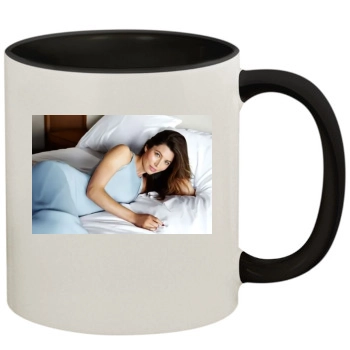 Jessica Biel 11oz Colored Inner & Handle Mug