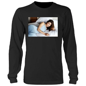 Jessica Biel Men's Heavy Long Sleeve TShirt