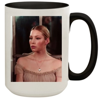 Jessica Biel 15oz Colored Inner & Handle Mug