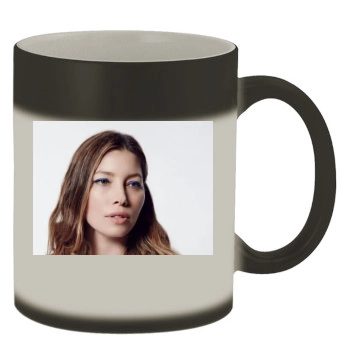 Jessica Biel Color Changing Mug