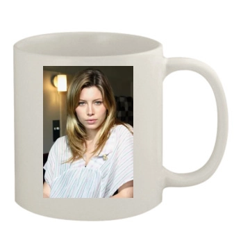 Jessica Biel 11oz White Mug