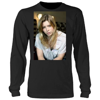 Jessica Biel Men's Heavy Long Sleeve TShirt