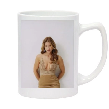 Jessica Biel 14oz White Statesman Mug