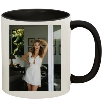 Jessica Biel 11oz Colored Inner & Handle Mug