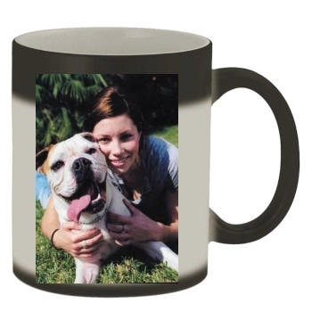 Jessica Biel Color Changing Mug