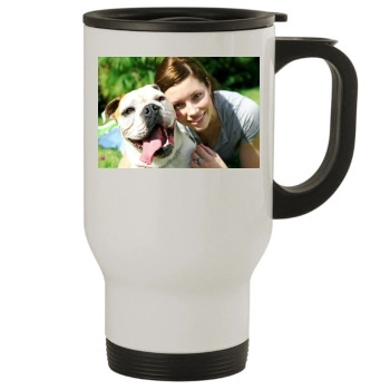 Jessica Biel Stainless Steel Travel Mug