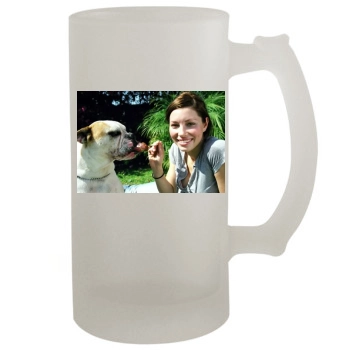 Jessica Biel 16oz Frosted Beer Stein