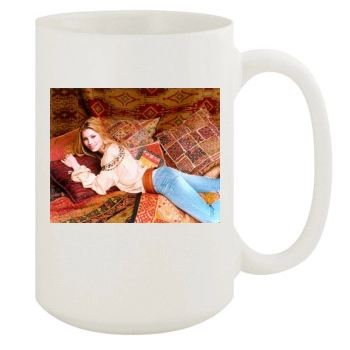 Jessica Biel 15oz White Mug