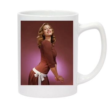 Jessica Biel 14oz White Statesman Mug