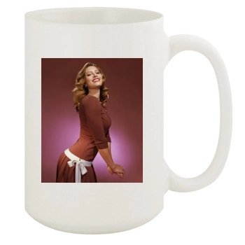 Jessica Biel 15oz White Mug