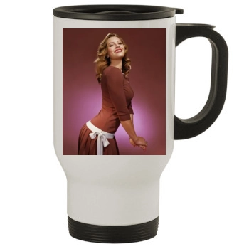 Jessica Biel Stainless Steel Travel Mug