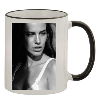 Jessica Lowndes 11oz Colored Rim & Handle Mug