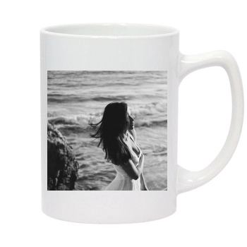 Jessica Lowndes 14oz White Statesman Mug