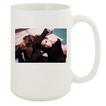 Jessica Lowndes 15oz White Mug