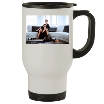 Jessica Lowndes Stainless Steel Travel Mug