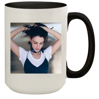 Jessica Lowndes 15oz Colored Inner & Handle Mug