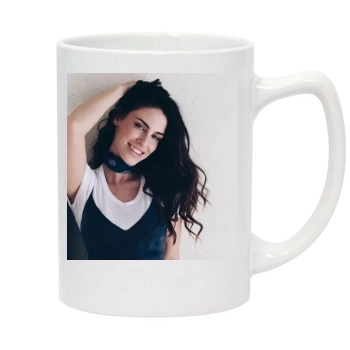 Jessica Lowndes 14oz White Statesman Mug