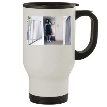 Jessica Lowndes Stainless Steel Travel Mug