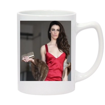 Jessica Lowndes 14oz White Statesman Mug