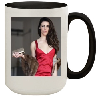 Jessica Lowndes 15oz Colored Inner & Handle Mug