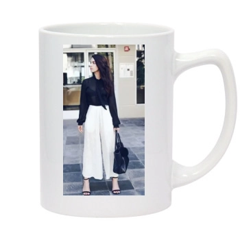 Jessica Lowndes 14oz White Statesman Mug