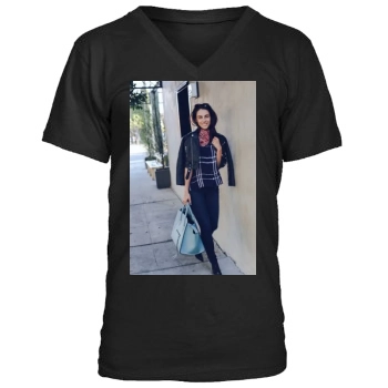 Jessica Lowndes Men's V-Neck T-Shirt