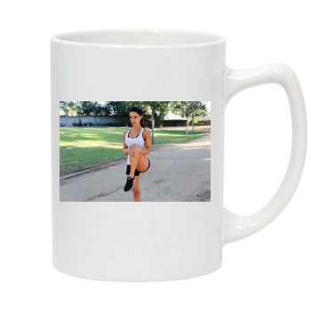 Jessica Lowndes 14oz White Statesman Mug