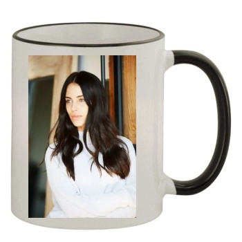 Jessica Lowndes 11oz Colored Rim & Handle Mug