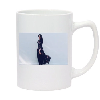 Jessica Lowndes 14oz White Statesman Mug