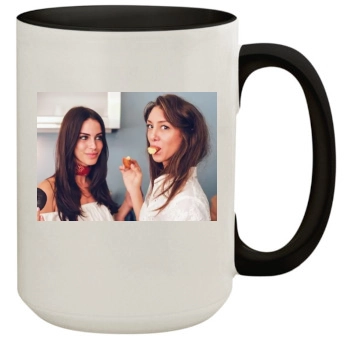 Jessica Lowndes 15oz Colored Inner & Handle Mug