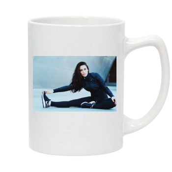 Jessica Lowndes 14oz White Statesman Mug