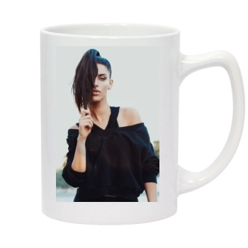 Jessica Lowndes 14oz White Statesman Mug