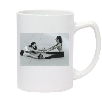 Jessica Lowndes 14oz White Statesman Mug