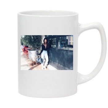 Jessica Lowndes 14oz White Statesman Mug