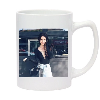 Jessica Lowndes 14oz White Statesman Mug