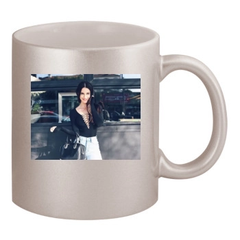 Jessica Lowndes 11oz Metallic Silver Mug