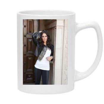 Jessica Lowndes 14oz White Statesman Mug