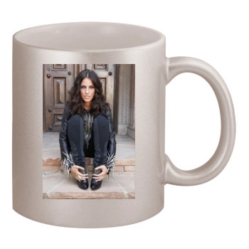 Jessica Lowndes 11oz Metallic Silver Mug