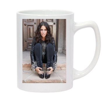 Jessica Lowndes 14oz White Statesman Mug