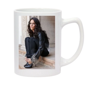 Jessica Lowndes 14oz White Statesman Mug