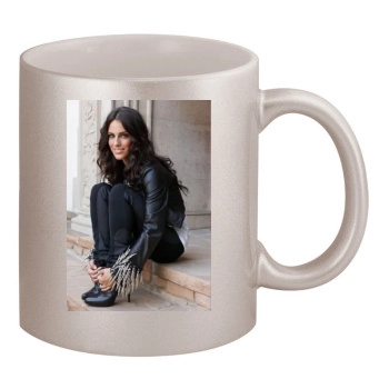 Jessica Lowndes 11oz Metallic Silver Mug