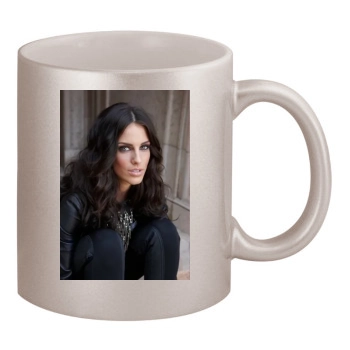 Jessica Lowndes 11oz Metallic Silver Mug