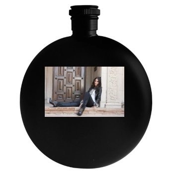 Jessica Lowndes Round Flask