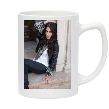 Jessica Lowndes 14oz White Statesman Mug