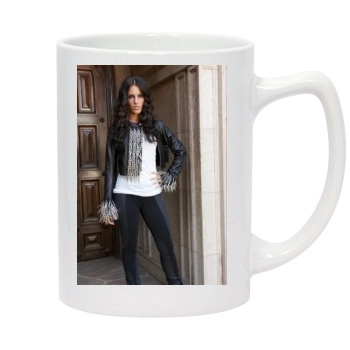 Jessica Lowndes 14oz White Statesman Mug