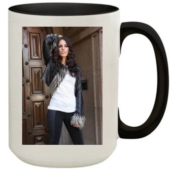 Jessica Lowndes 15oz Colored Inner & Handle Mug