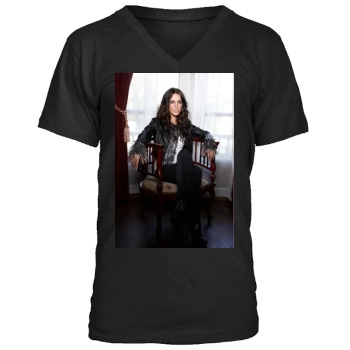 Jessica Lowndes Men's V-Neck T-Shirt