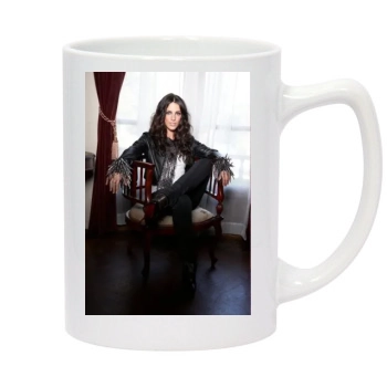 Jessica Lowndes 14oz White Statesman Mug