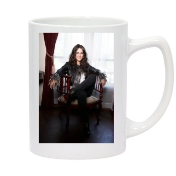 Jessica Lowndes 14oz White Statesman Mug