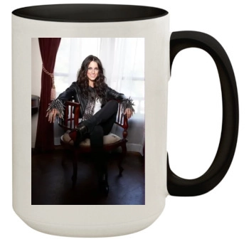 Jessica Lowndes 15oz Colored Inner & Handle Mug